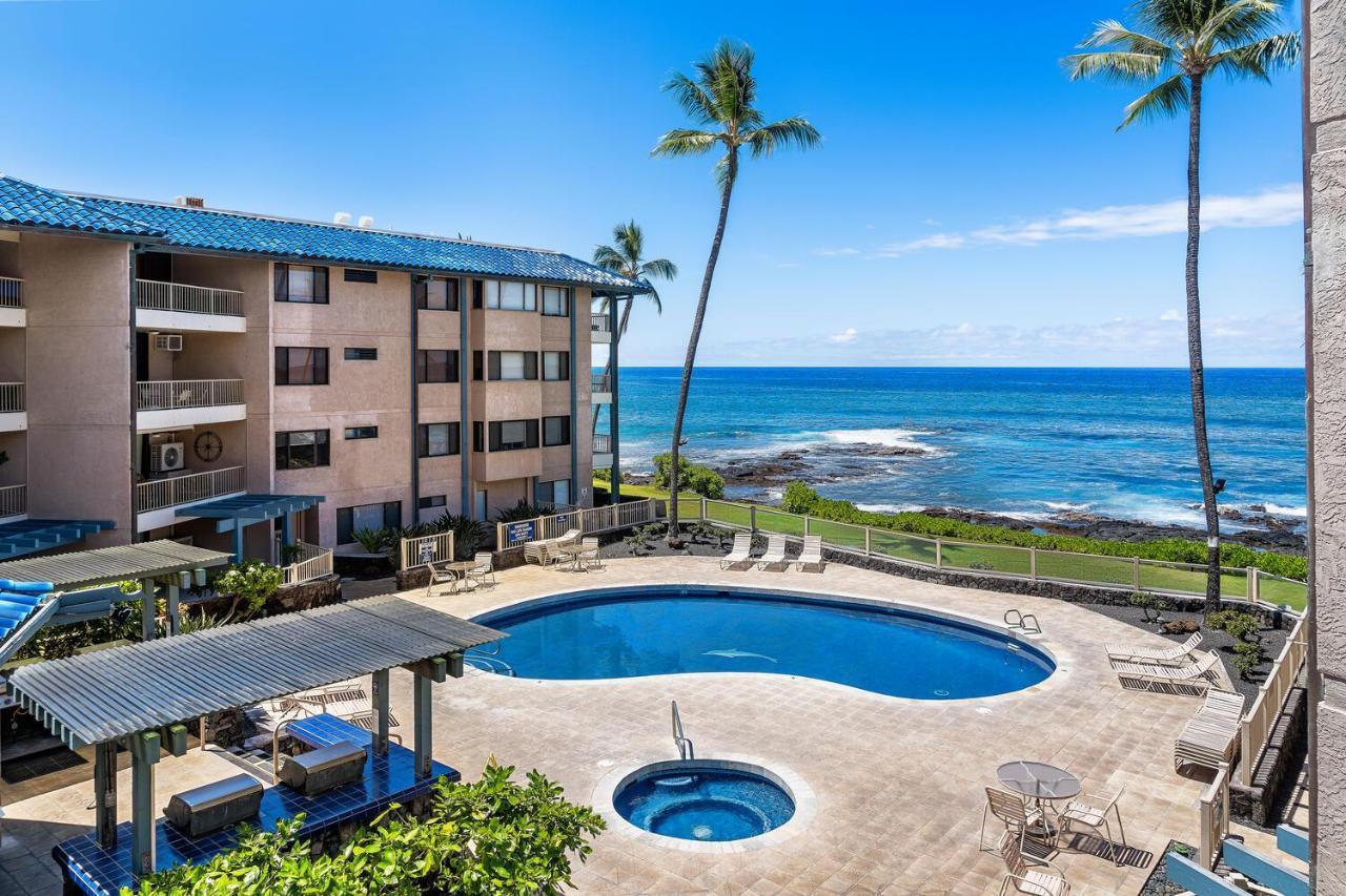 Ocean Hale Apartment Kailua-Kona Exterior foto